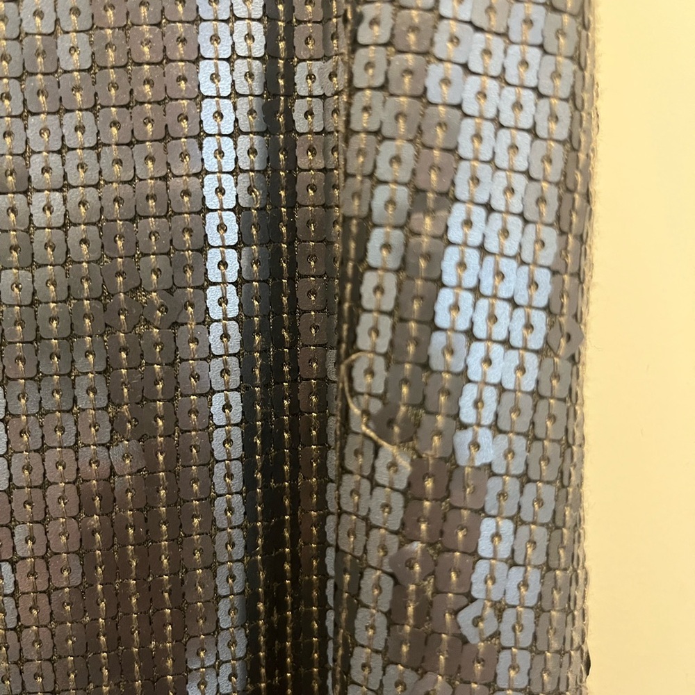 Vince Shimmering Sequin Mini Dress - Dark Gray - Picture 7 of 12